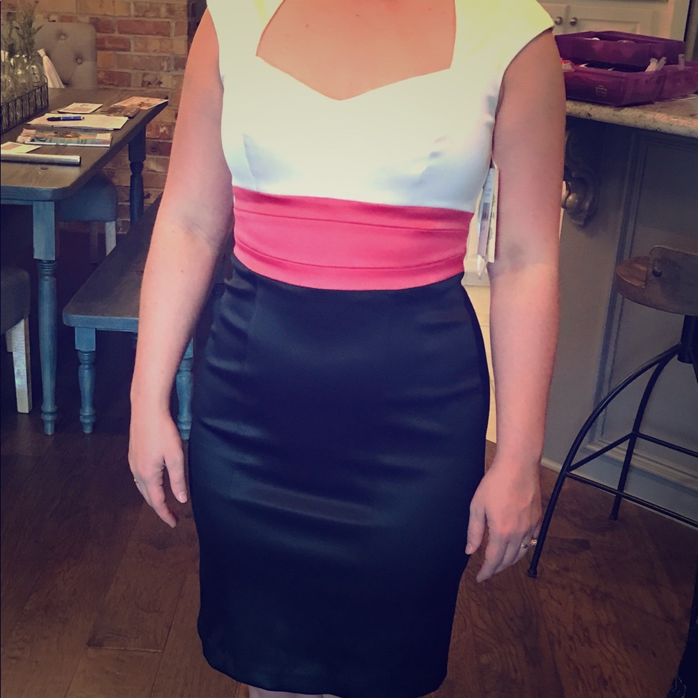 Color block dress